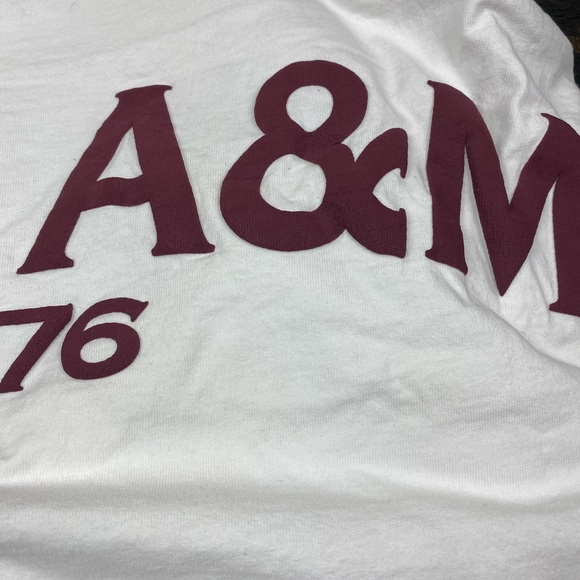 TEXAS A&M BANNER TEE IN WHITE, MEDIUM - Picture 7 of 8
